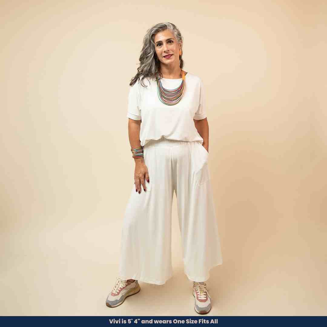 Veroca - Blouse and Trousers (Two-Piece Set)